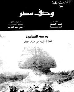 وصف مصر مدينة القاهرة الخطوط العربية على عمائر القاهرة