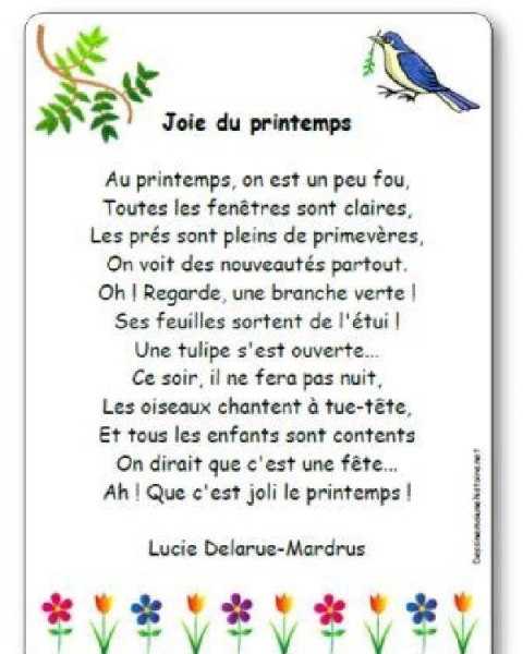 « Joie du printemps », une poésie de Lucie Delarue-Mardrus