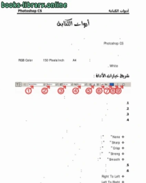 الة في فوتوشوب