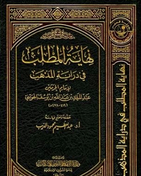 نهاية المطلب في دراية المذهب الجزء السادس